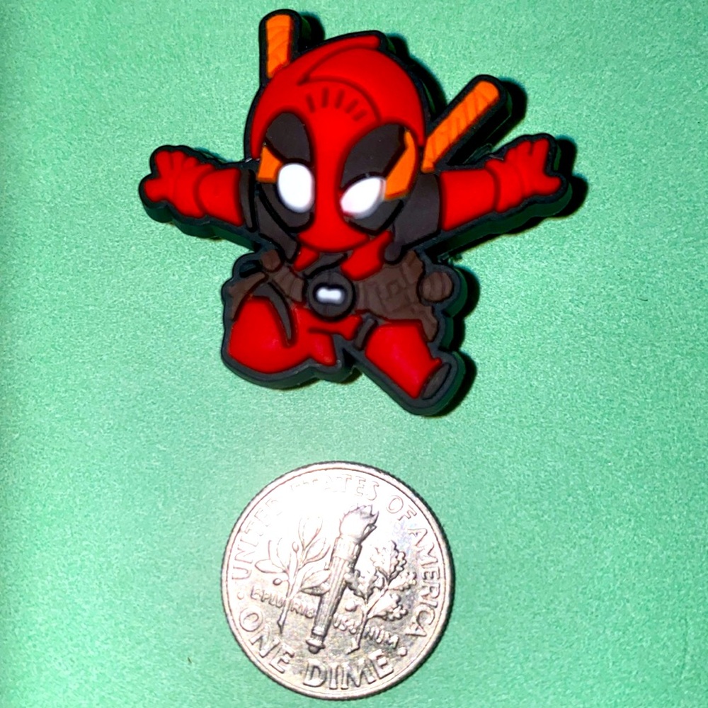 (10 for $15) DEADPOOL Croc Shoe Charms
